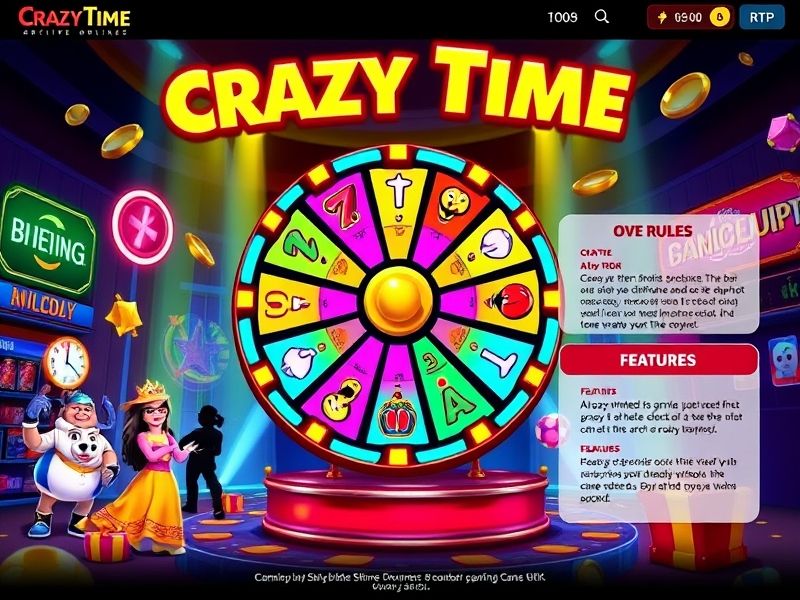 Find the best strategies, reviews, and updates for playing Crazy Time casino online. Learn how to maximize bets, discover top bonuses, and master the game.